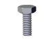 Screw. 1/4-20 x 5/8 Hex Cap Screw Grade 5 Zinc DOM