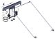 DC400, HYD Adjustable Tower, 6 Spring Top Mount Pivot, Wide Bow Set