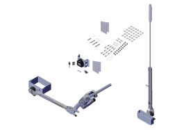 Taruri　0528 Dorman 528-228 Rear Upper Rearward Lateral Arm Compatible
