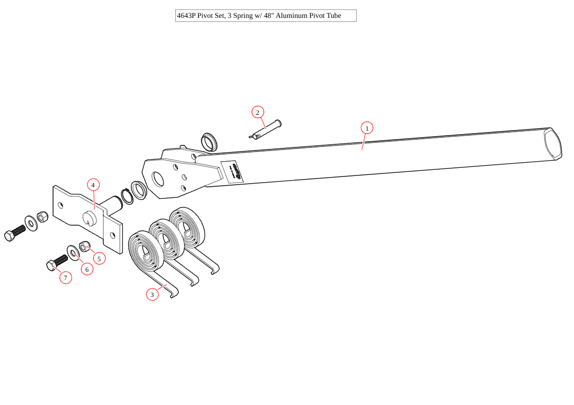 Parts List for 63072